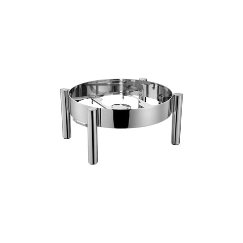 CHEF INOX SOUP ROUND CHAFER STAND 18/8 TO SUIT 54909 - Hospitality Connect