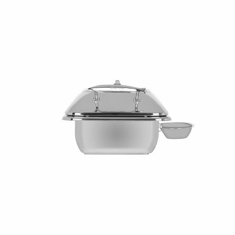 CHEF INOX DELUXE RECT CHAFER w/GLASS LID S/S 1/2 SIZE - Hospitality Connect