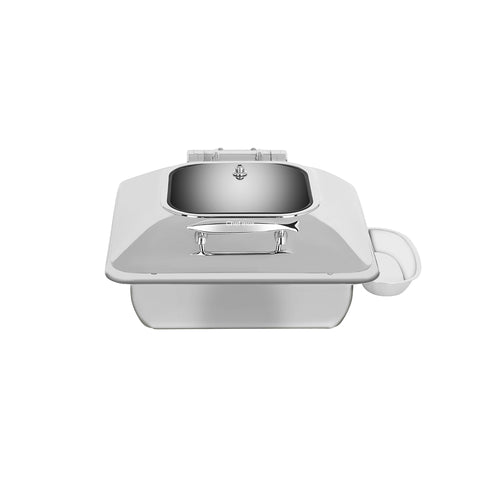 CHEF INOX DELUXE RECT CHAFER w/GLASS LID S/S 2/3 SIZE - Hospitality Connect