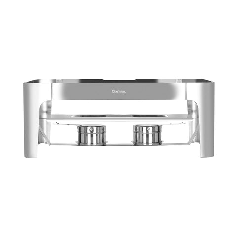 CHEF INOX ULTRA RECT CHAFER STAND S/S 1/1 TO SUIT 54920 - Hospitality Connect