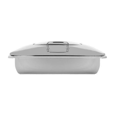 CHEF INOX ULTRA RECT CHAFER w/GLASS LID S/S 1/1 SIZE - Hospitality Connect