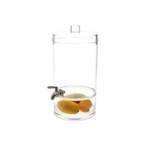 CHEF INOX ROUND JUICE DISPENSER POLY 247x206x409mm 6.4lt - Hospitality Connect