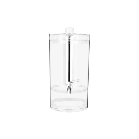 CHEF INOX ROUND JUICE DISPENSER POLY/ICE 247x206x409mm 6.4lt - Hospitality Connect