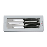 Victorinox Paring Knife Set,Classic 3 pc - Black - Hospitality Connect