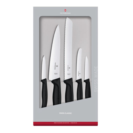 Victorinox  Swiss Classic Kitchen Set, 5 pieces, Black - Hospitality Connect