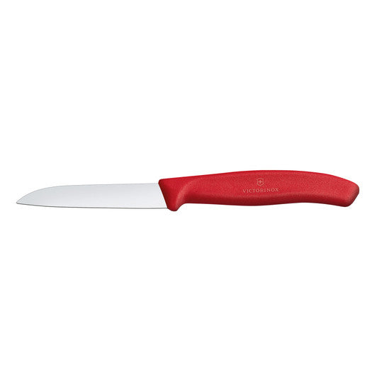 Victorinox Paring Knife,8 cm Straight Blade,Classic - Red - Hospitality Connect
