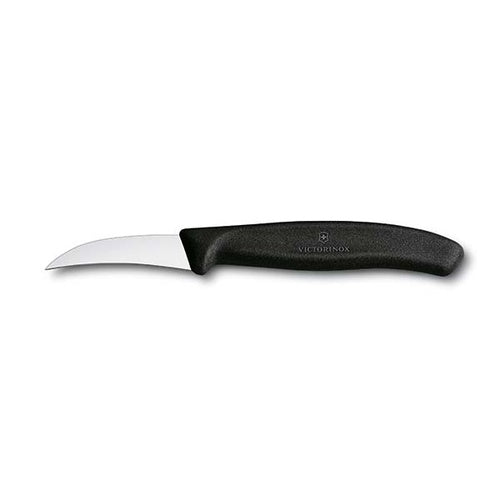 Victorinox Shaping Knife,6 cm Curved Blade,Classic,Black - Hospitality Connect