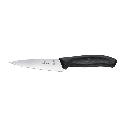 Victorinox Cooks-Carving Knife 12cm,Wide Blade,Classic,Black,Gift Boxed - Hospitality Connect