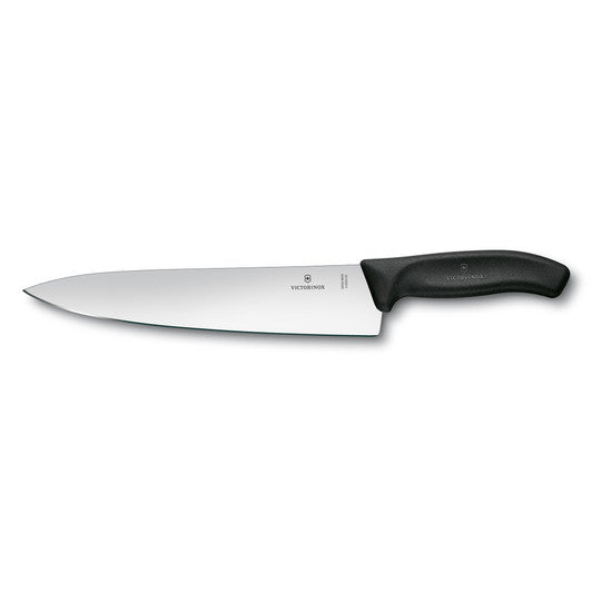 Victorinox Cooks-Carving Knife 25cm,Wide Blade,Classic,Black,Blister - Hospitality Connect