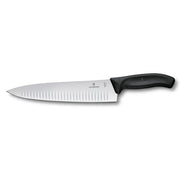 Victorinox Cooks-Carving Knife,25cm,Fluted Blade,Classic,Black,Blister - Hospitality Connect