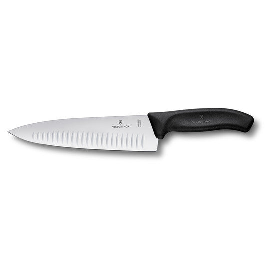 Victorinox Cooks-Carving Knife,20cm,Extra Wide Blade,Classic,Black, Blister - Hospitality Connect