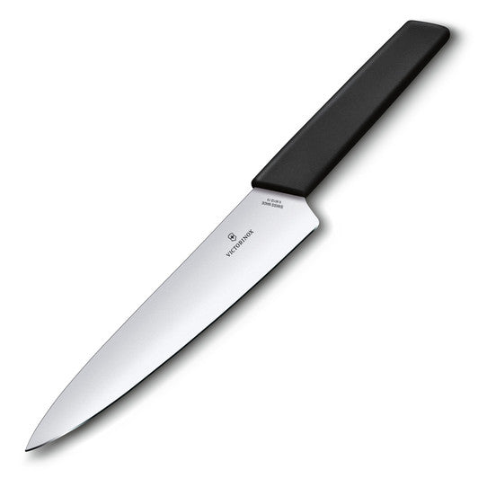 Victorinox Swiss Modern Carving Knife, 19cm, Black - Hospitality Connect