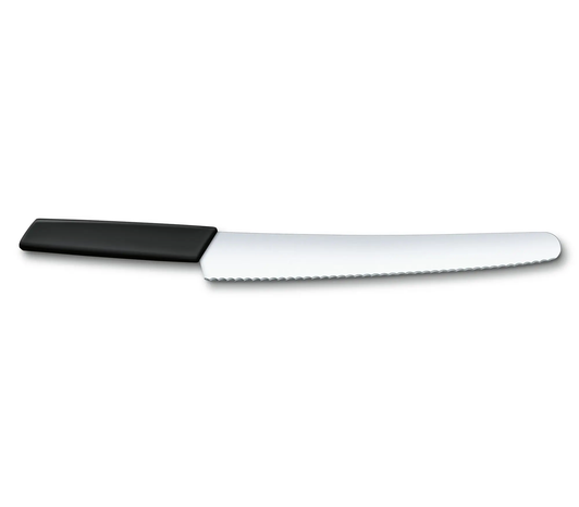 Victorinox Swiss Modern Bread & Pastry Knife, 26cm, black handle - Hospitality Connect
