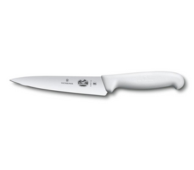 Victorinox Cooks - Carving Knife,19cm,Fibrox - White - Hospitality Connect