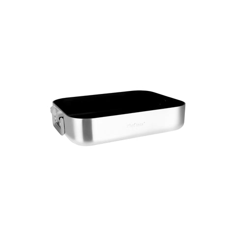CHEF INOX PROFILE ROAST PAN DROP HDL NON STICK 360x270x80 - Hospitality Connect