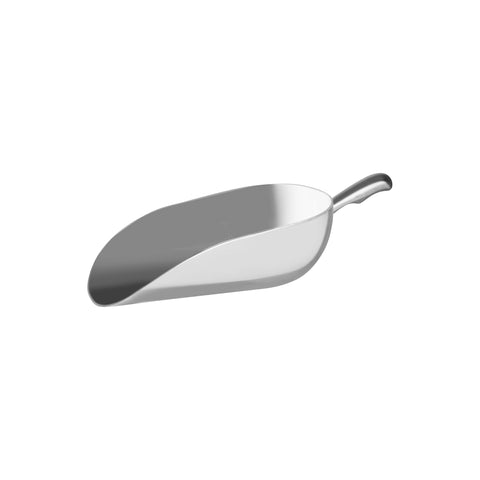 CHEF INOX ROUND SCOOP ALUMINIUM 300x160mm 2380ml/84oz - Hospitality Connect