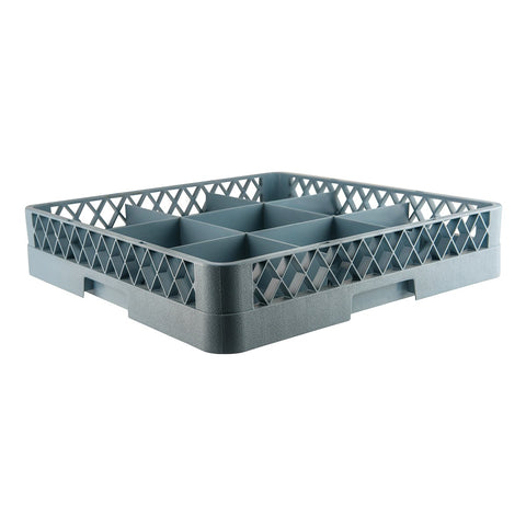 CHEF INOX WASHRACK 9-COMP 490x490x100mm - Hospitality Connect
