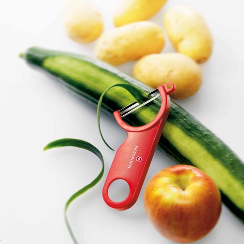 Victorinox Swiss Peeler,Stainless Steel Blade,Red - Hospitality Connect