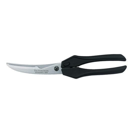 Victorinox  Poultry Shears,25cm O/A,Stainless Blades,Black Handles - Hospitality Connect