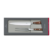 Victorinox Carving Set, 2 pieces, 3 Rivet Wood Handle, GB - Hospitality Connect