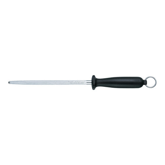 Victorinox Domestic Sharpening Steel,20cm,Round,Middle Fine Cut,Black - Hospitality Connect