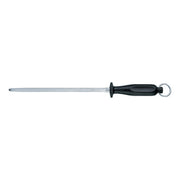 Victorinox Kitchen Sharpening Steel,25cm,Round,Middle Fine Cut,Black - Hospitality Connect