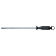 Victorinox Butchers Sharpening Steel,30cm,Round,Middle Fine Cut,Black Handle - Hospitality Connect
