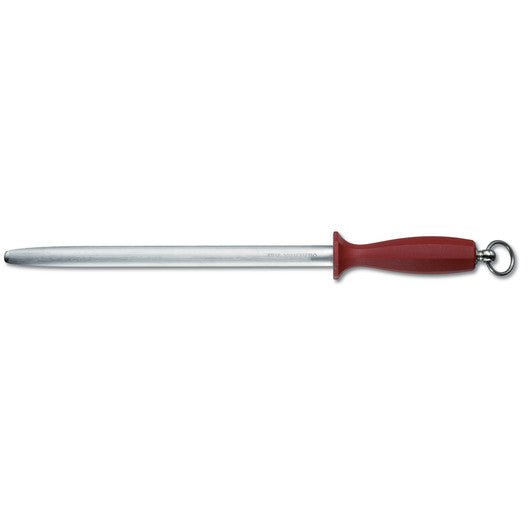 Victorinox Butchers Sharpening Steel,30cm,Oval,Micro Fine Cut,Nylon Handle - Hospitality Connect