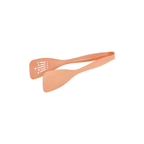 TABLEKRAFT ALL PURPOSE TONG 1 SIDE SLOTTED 1pc COPPER 235mm - Hospitality Connect