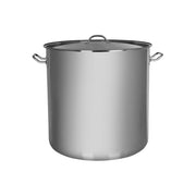 CHEF INOX ELITE STOCKPOT w/LID 18/10 450x450mm 70lt - Hospitality Connect