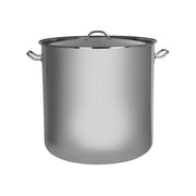 CHEF INOX ELITE STOCKPOT w/LID 18/10 500x500mm 98lt - Hospitality Connect