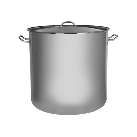 CHEF INOX ELITE STOCKPOT w/LID 18/10 500x500mm 98lt - Hospitality Connect