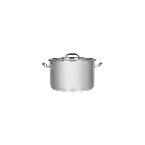 CHEF INOX ELITE SAUCE POT w/LID 18/10 200x130mm 4.0lt - Hospitality Connect