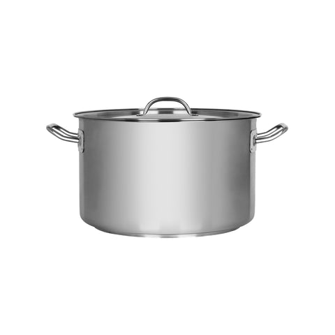 CHEF INOX ELITE SAUCE POT w/LID 18/10 360x220mm 22.0lt - Hospitality Connect