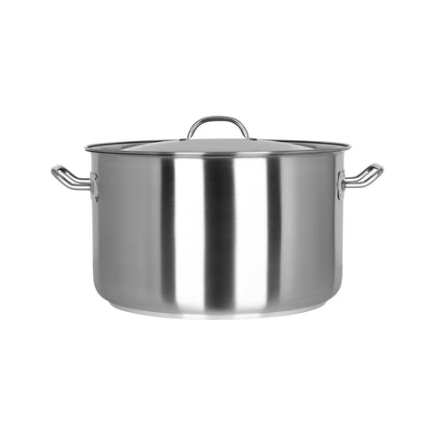 CHEF INOX ELITE SAUCE POT w/LID 18/10 400x240mm 30lt - Hospitality Connect