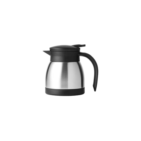CHEF INOX SERVE JUG FLAT LID SATIN PUSH BUTTON 125mm 400ml - Hospitality Connect