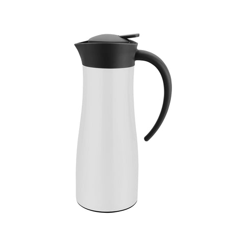 CHEF INOX SLEEK JUG VACUUM PUSH BUTTON WHI 300mm 1.5lt - Hospitality Connect