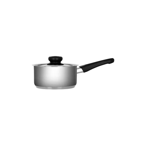 CHEF INOX CLUB SAUCEPAN w/LID S/S w/BAKELITE HDL 160mm 1.5lt - Hospitality Connect