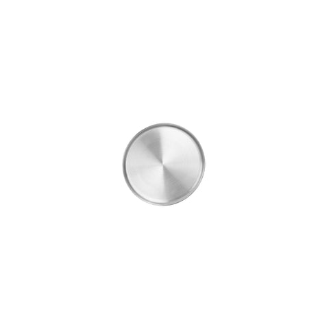 CHEF INOX ROUND CHANGE/SERVICE TRAY S/S 150mm - Hospitality Connect