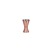 CHEF INOX JAPANESE JIGGER ROLLED EDGES COPPER PLATED 15/30ml - Hospitality Connect