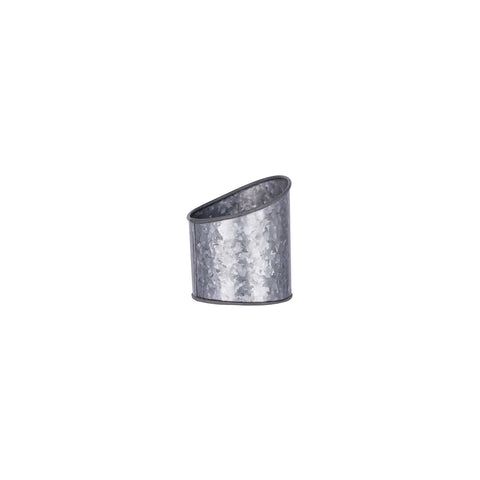 CHEF INOX CONEY IS GALVANISED SLANT POT 105x115mm - Hospitality Connect