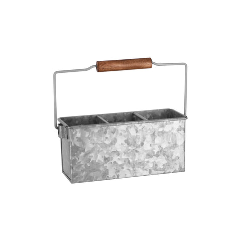 CHEF INOX CONEY IS GALV CADDY 3-COMP w/HDL 250x90x115mm - Hospitality Connect