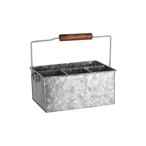 CHEF INOX CONEY IS GALV CADDY 4-COMP w/HDL 250x180x115mm - Hospitality Connect