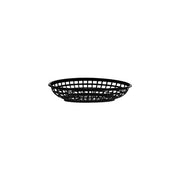 CHEF INOX CONEY IS PLASTIC OVAL BASKET 240x150x50mm BLK Box of 12 - Hospitality Connect