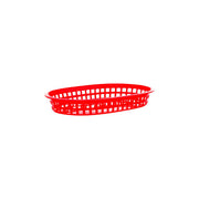 CHEF INOX CONEY IS PLASTIC RECT BASKET 270x180x40mm RED Box of 12 - Hospitality Connect