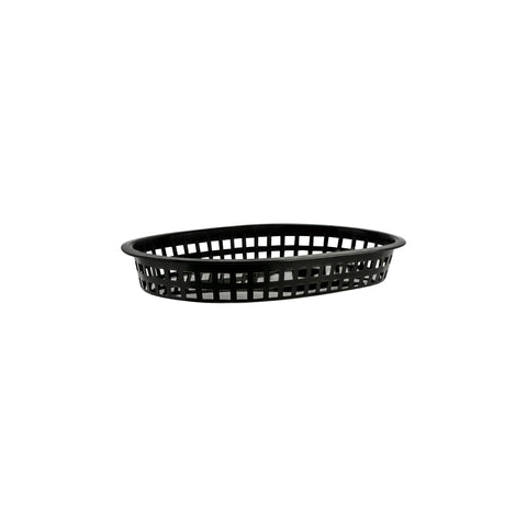 CHEF INOX CONEY IS PLASTIC RECT BASKET 270x180x40mm BLK Box of 12 - Hospitality Connect