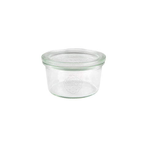 WECK GLASS JAR W/LID 165ml 80x47mm (976) Box of 6 - Hospitality Connect