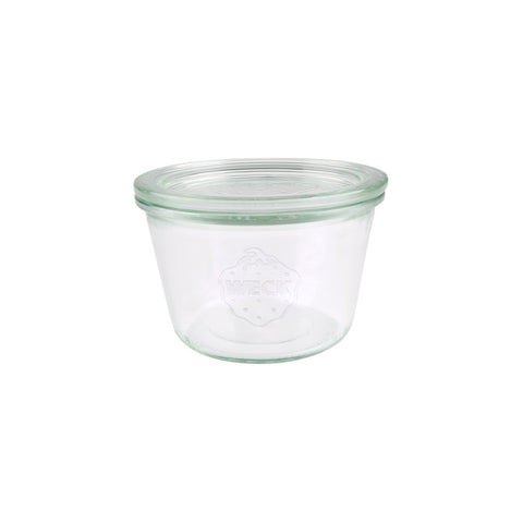 WECK GLASS JAR W/LID 370ml 100x69mm (741) Box of 6 - Hospitality Connect