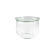 WECK TULIP GLASS JAR W/LID 580ml 100x85mm (744) Box of 6 - Hospitality Connect