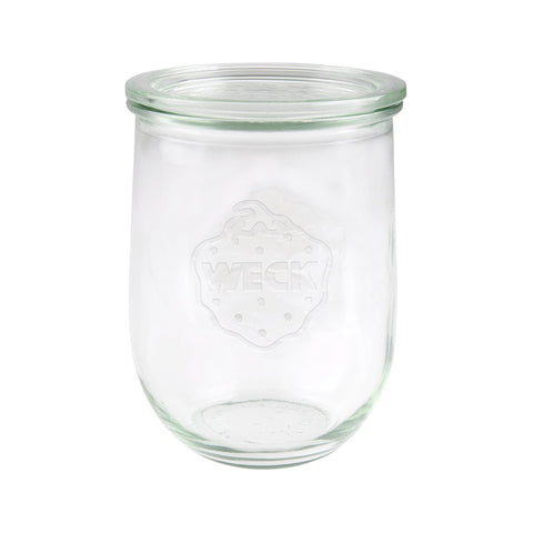 WECK TULIP GLASS JAR W/LID 1062ml 100x147mm (745) Box of 6 - Hospitality Connect